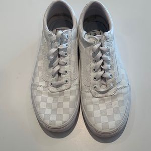 Vans checkerboard sneakers